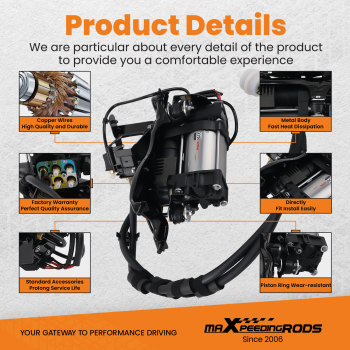 Compressore con staffa compatibile per Dodge Ram 1500 compatibile per Jeep Grand Cherokee WK2 68041137