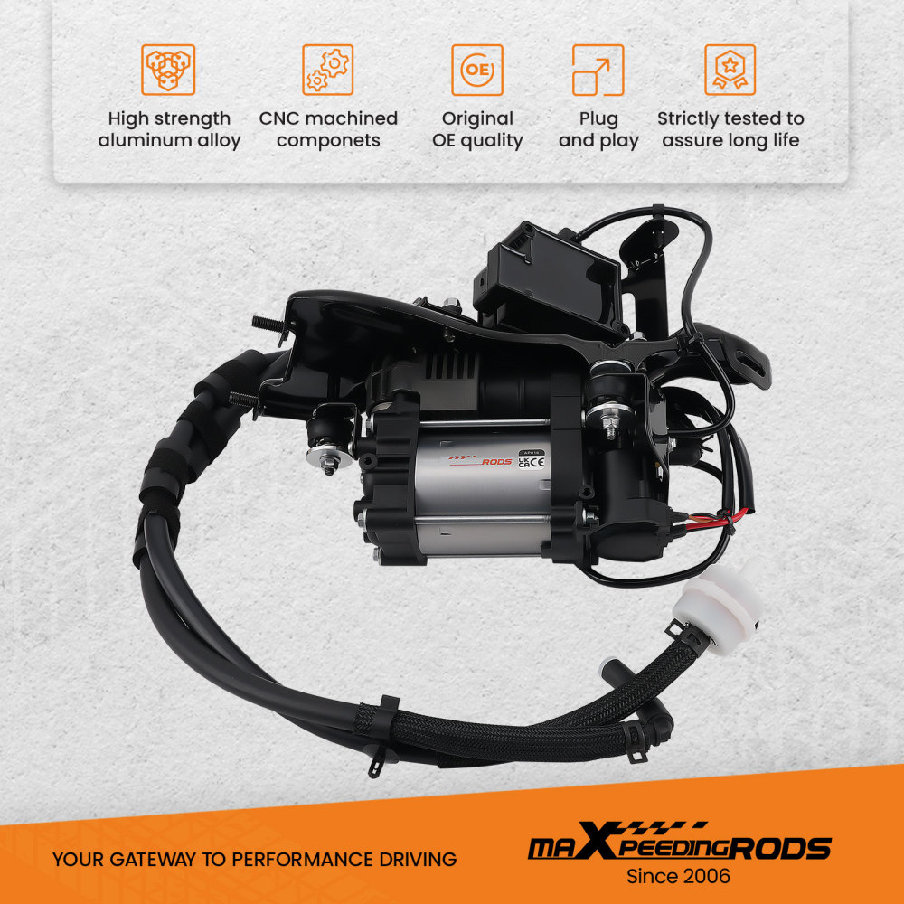 Compressore con staffa compatibile per Dodge Ram 1500 compatibile per Jeep Grand Cherokee WK2 68041137