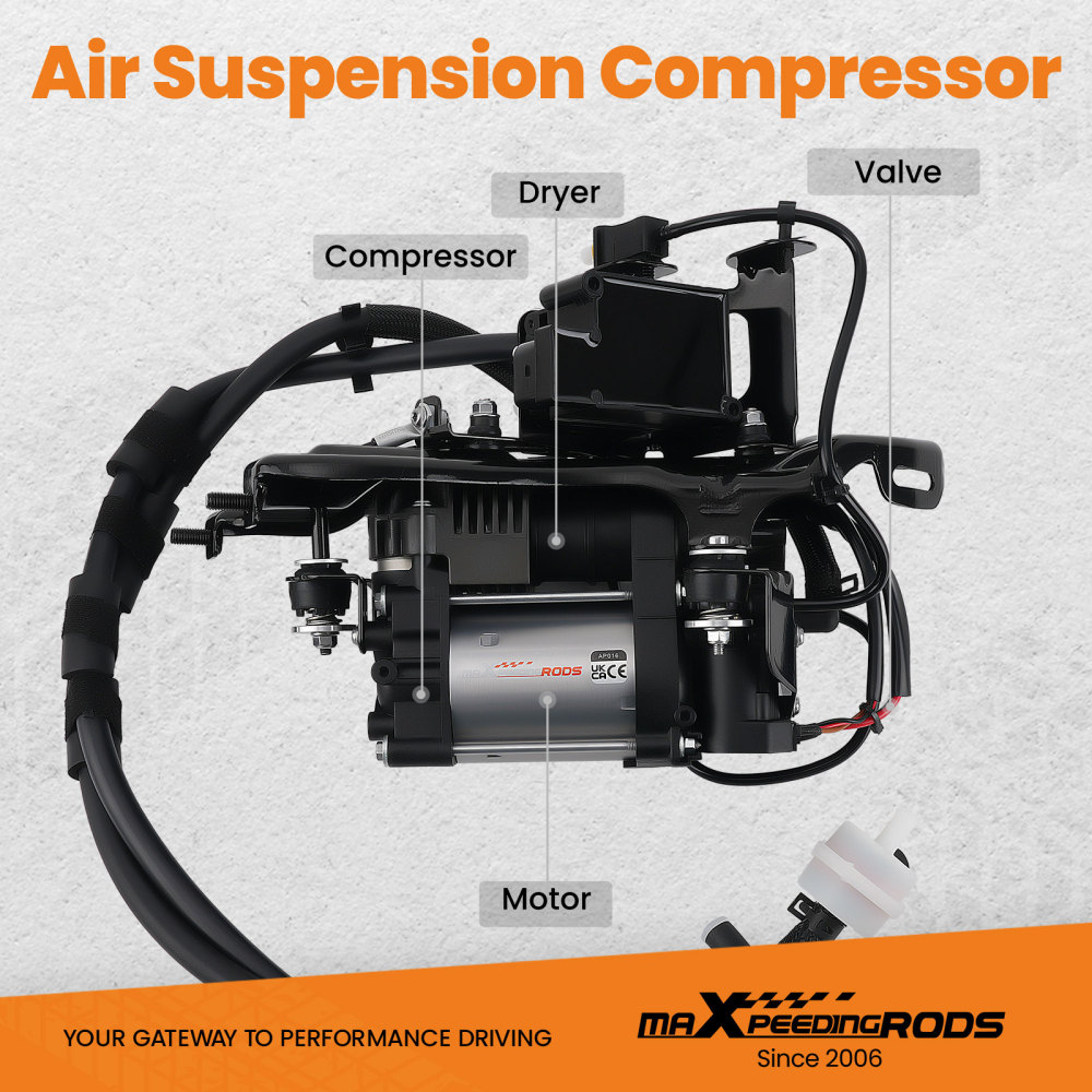Compressore con staffa compatibile per Dodge Ram 1500 compatibile per Jeep Grand Cherokee WK2 68041137