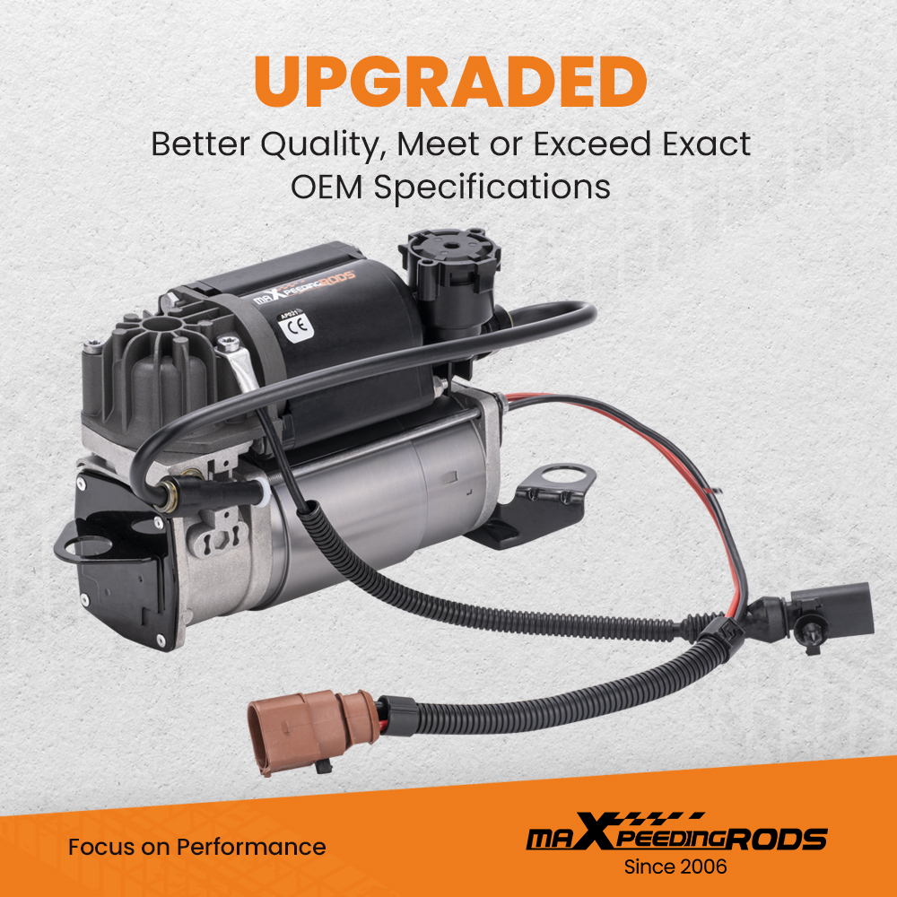 Air Suspension Compressor Air Pump compatible for Audi A6 C6 4F 2004-2011 4F0616005E New