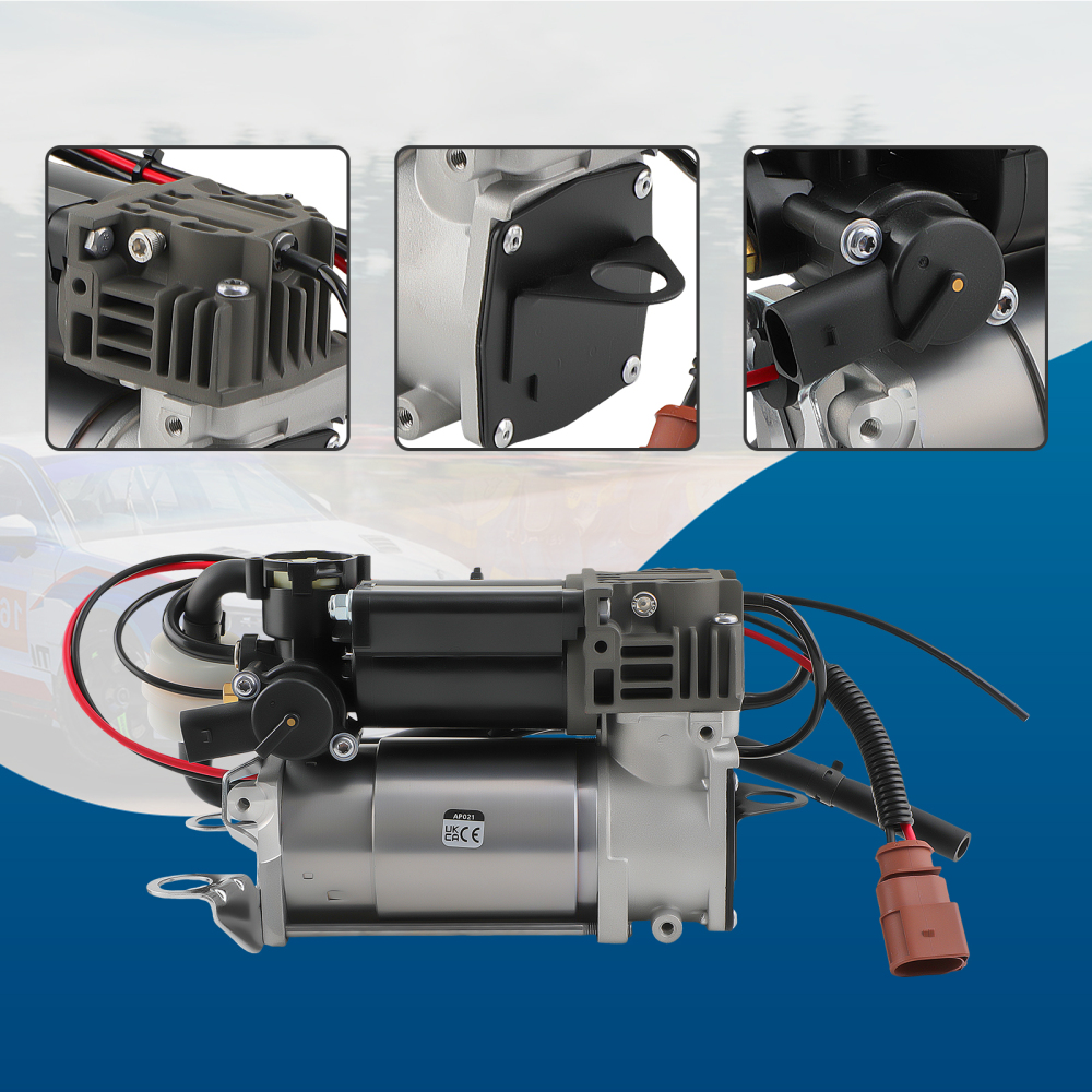 Air Suspension Compressor Air Pump compatible for Audi A6 Allroad Quattro C6/4F 4F0616005E