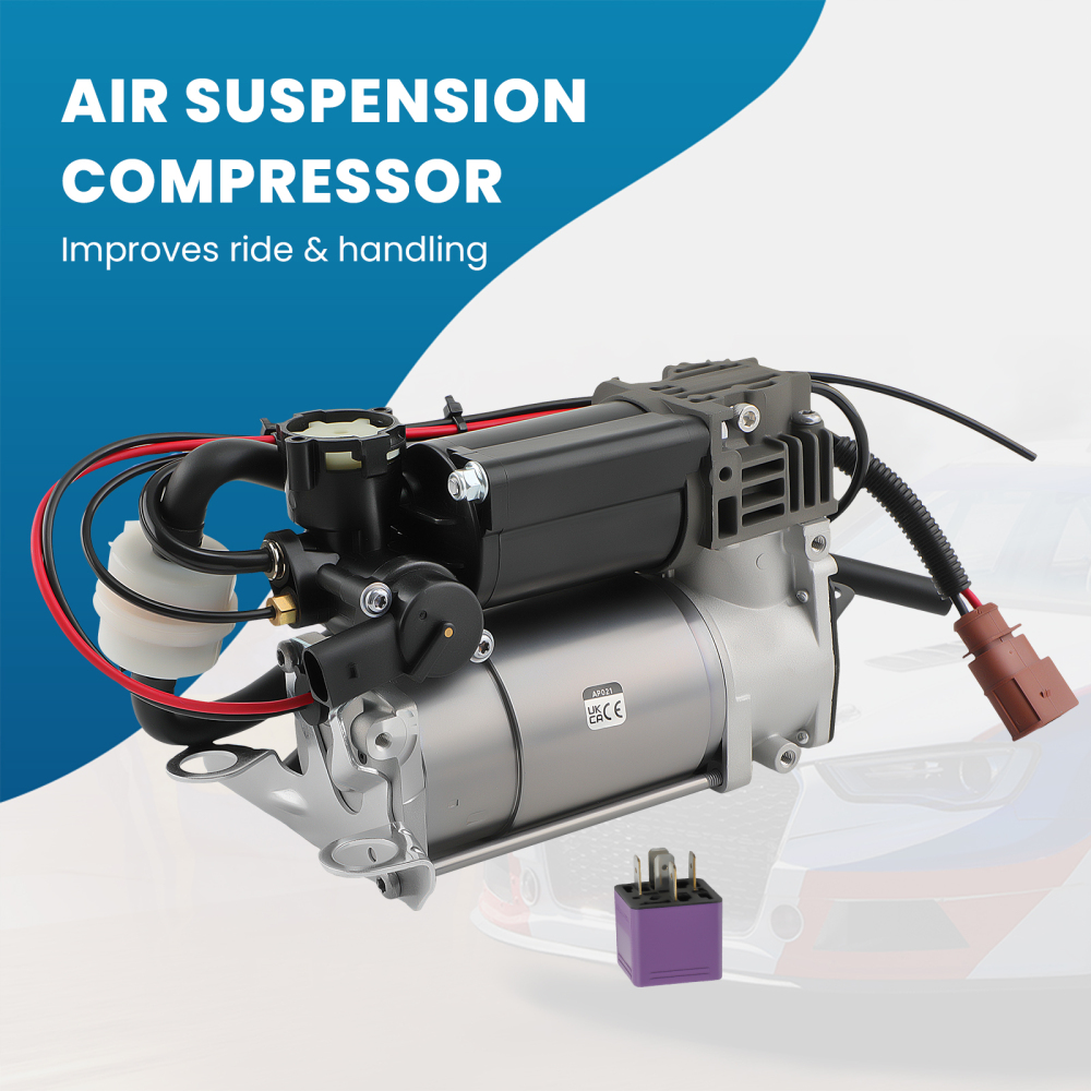Air Suspension Compressor Air Pump compatible for Audi A6 Allroad Quattro C6/4F 4F0616005E
