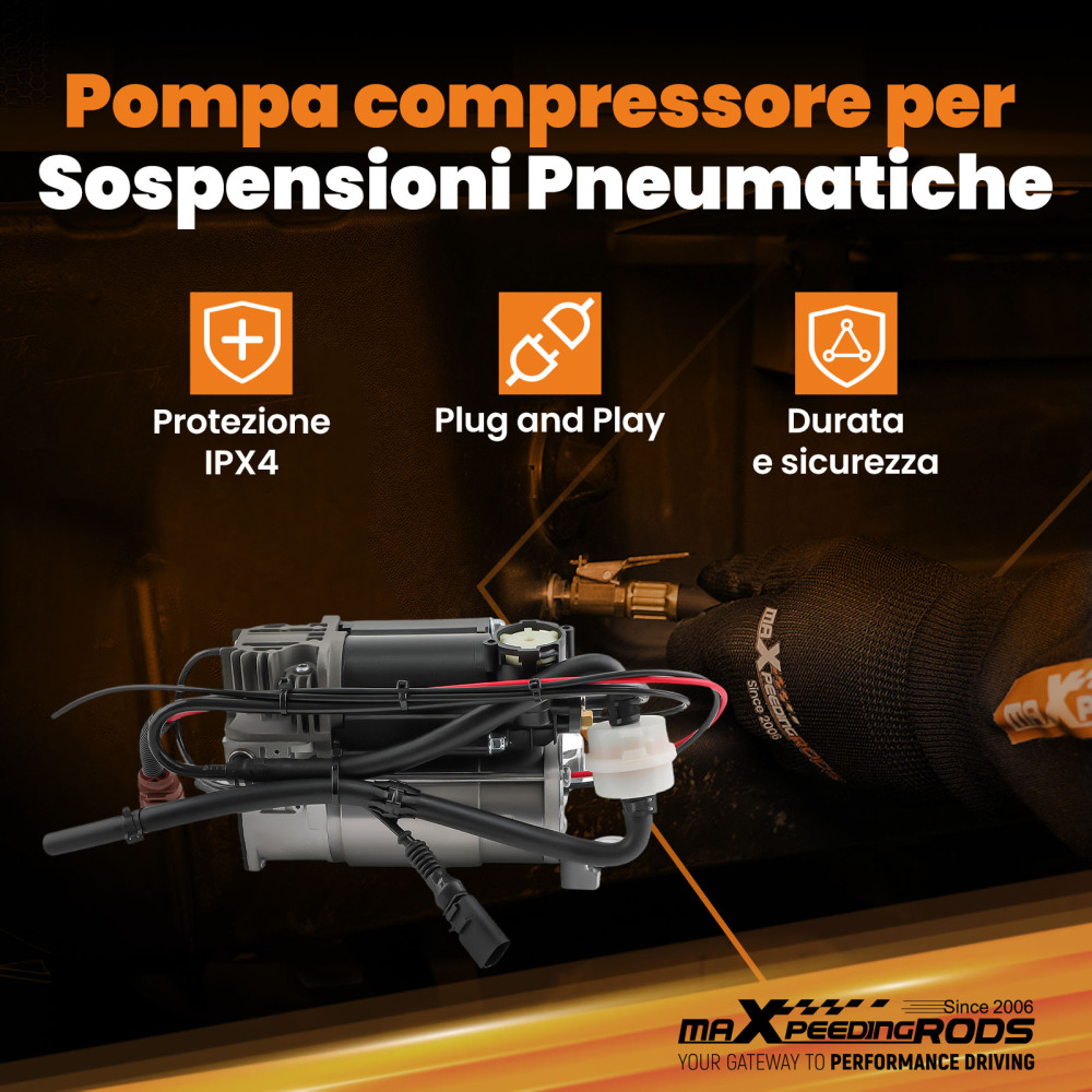 Compressore Sospensioni Pneumatiche compatibile per Audi A6 Allroad Quattro C6 4F 2004-2011