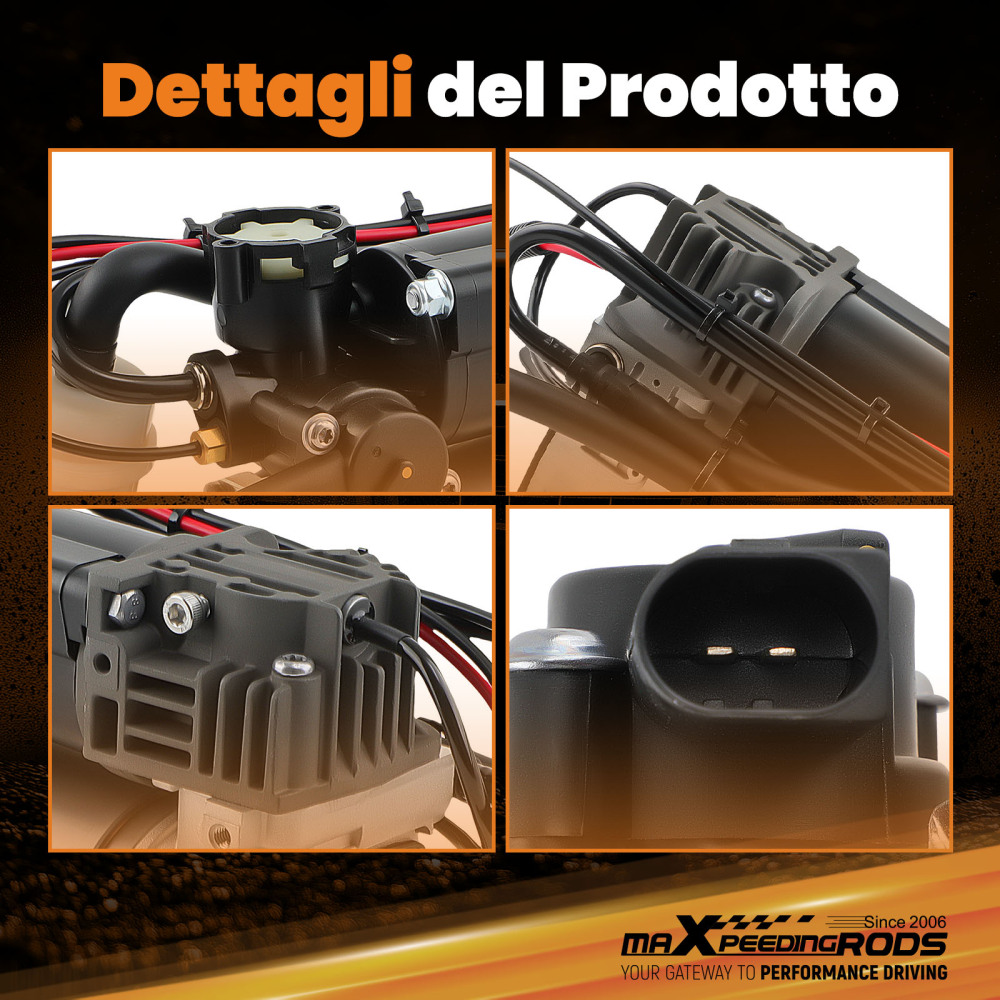 Compressore Sospensioni Pneumatiche compatibile per Audi A6 Allroad Quattro C6 4F 2004-2011