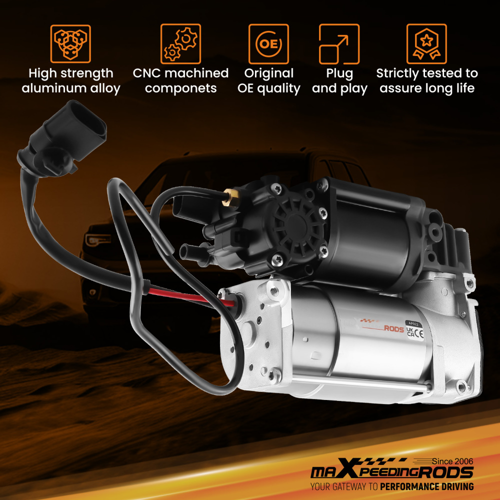 Air Suspension Compressor Pump 4H0616005D compatible for Audi A8 4H_ S8 quattro 382 KW W12