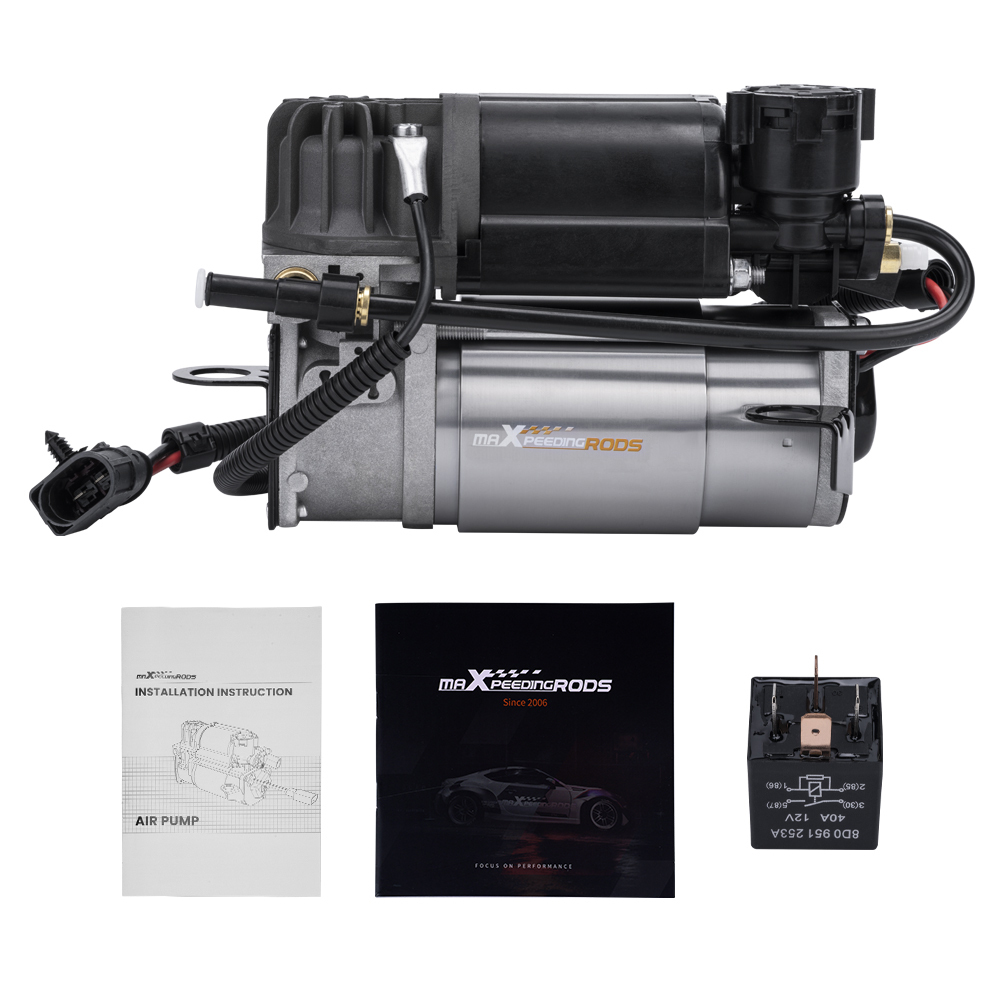 New OEM Quality compatible for Audi Allroad 2001-2005 Suspension Air Compressor 4Z7616007A
