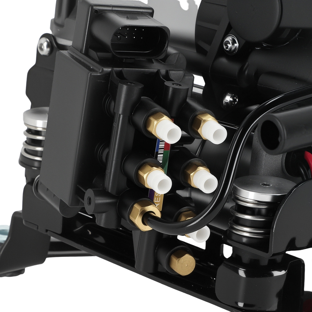 Compresor + soporte + bloque de válvulas compatible para BMW 7 G11, G12 740 740 2015-2020