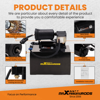 Compresseur Suspension Pump compatible pour Mercedes Benz V-Classe Vito w638 6383280302