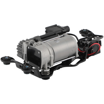 Air Suspension Compressor W/ Bracket Valve Block compatible for BMW X5 F15 X6 F16 2013-2019