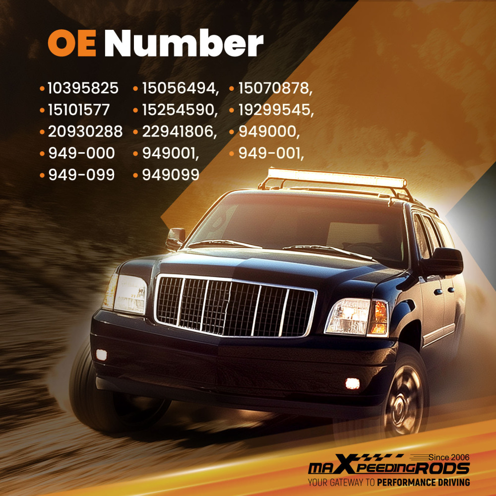 Air Suspension Compressor Pump compatible for Cadillac Escalade GMC Yukon Suburban 22941806