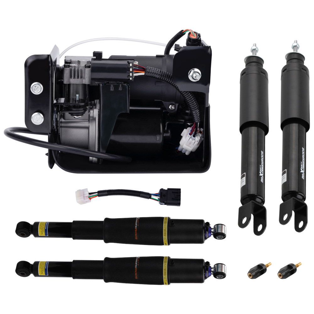 5pcs Air Suspension Compressor Shocks Strut CompatibleFor compatible for Cadillac Escalade ESV GMC Yukon