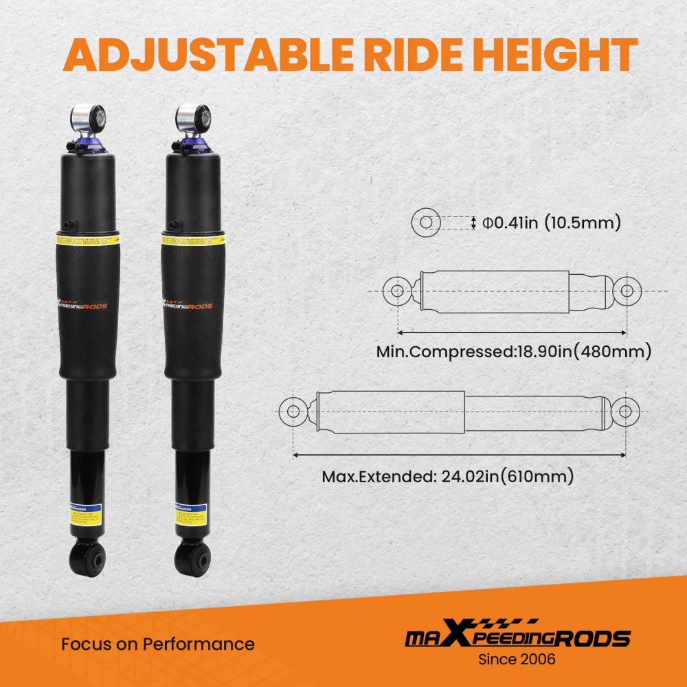 5pcs Air Suspension Compressor Shocks Strut CompatibleFor compatible for Cadillac Escalade ESV GMC Yukon