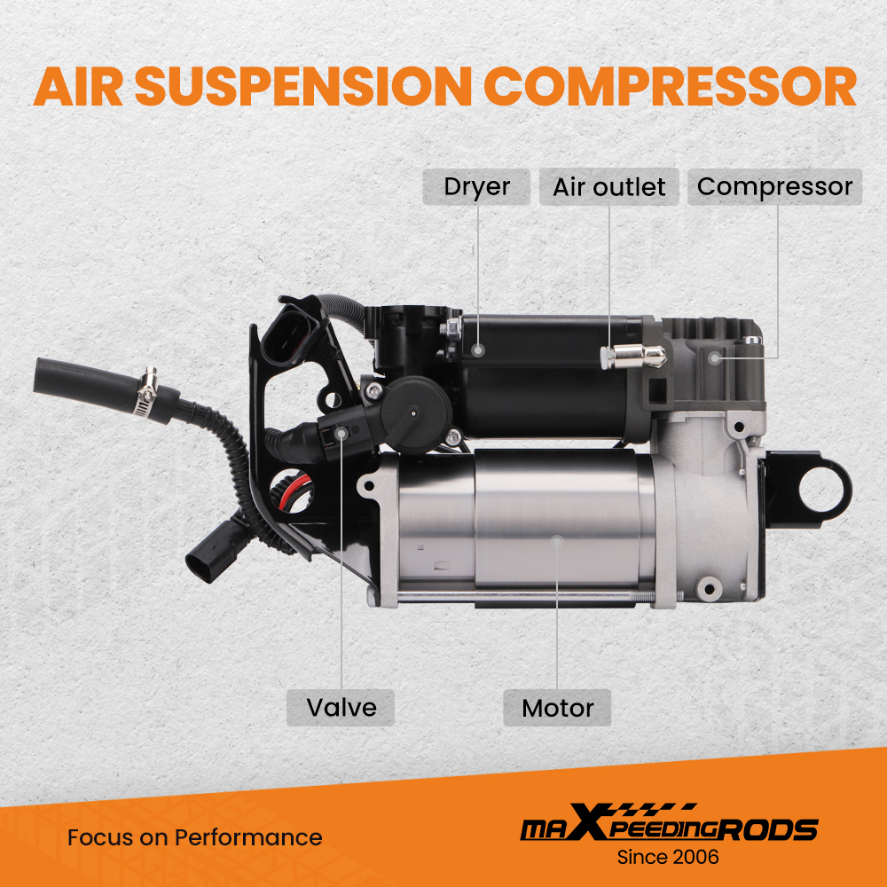 7L0616007A Pompe de suspension de compresseur dair compatible pour VW Touareg compatible pour Porsche