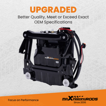 Suspension Air Compressor Pump + Relè Compatibile per Porsche Panamera 970 97035815125