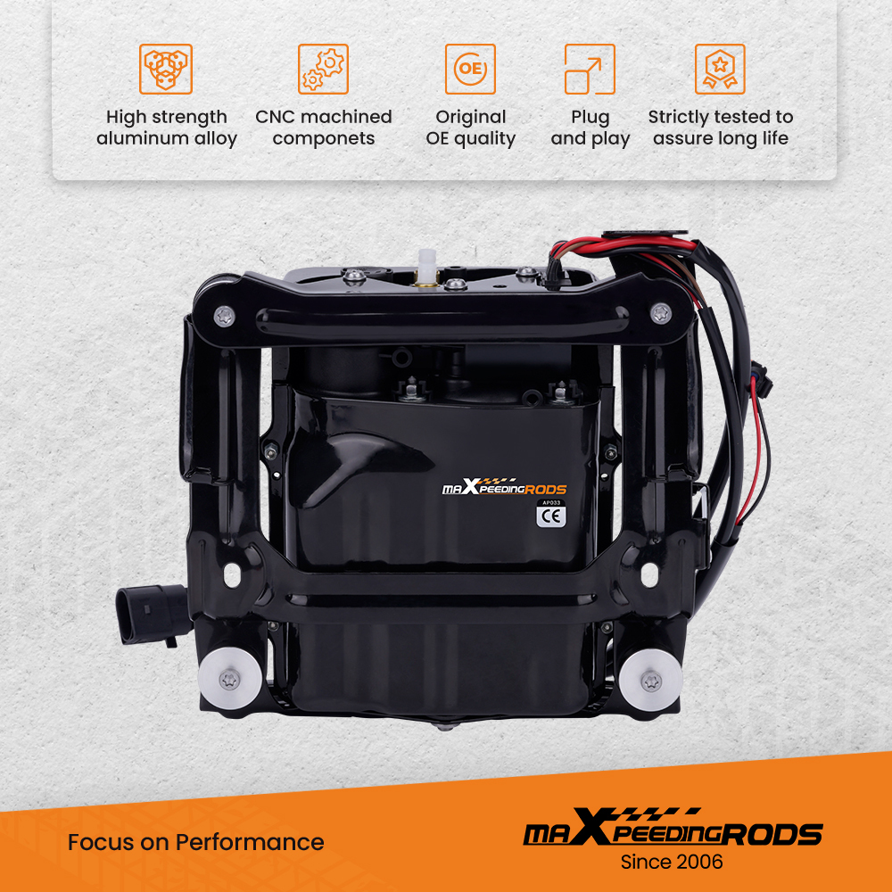 Suspension Air Compressor Pump + Relè Compatibile per Porsche Panamera 970 97035815125