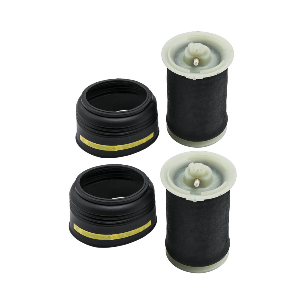 Rear Air Suspension Compressor Bracket + Bellows compatible for BMW X5 X6 E70 E72 2007-2013