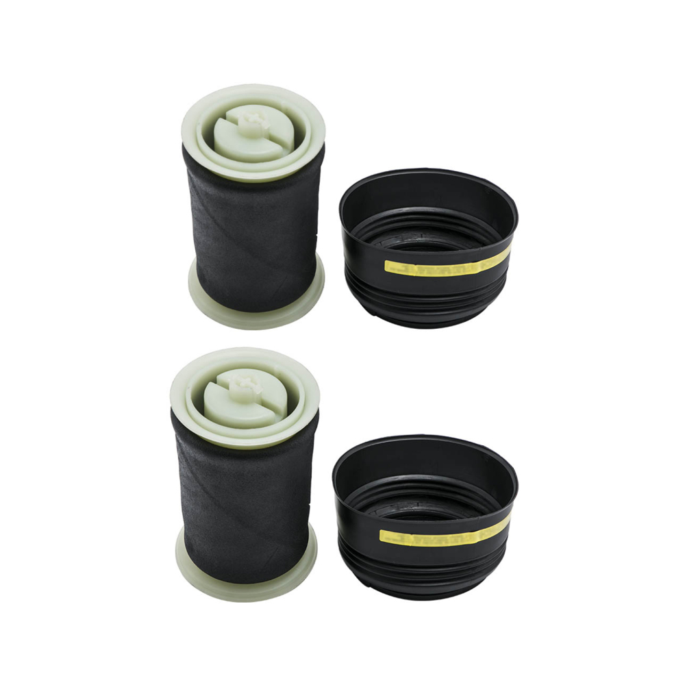 Rear Air Suspension Compressor Bracket + Bellows compatible for BMW X5 X6 E70 E72 2007-2013