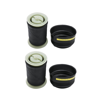 Rear Air Suspension Compressor Bracket + Bellows compatible for BMW X5 X6 E70 E72 2007-2013