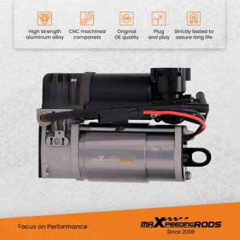 Air Suspension Compressor Inflatable Air Pump compatible for Jaguar X350, XJ6, XJ8, XJR