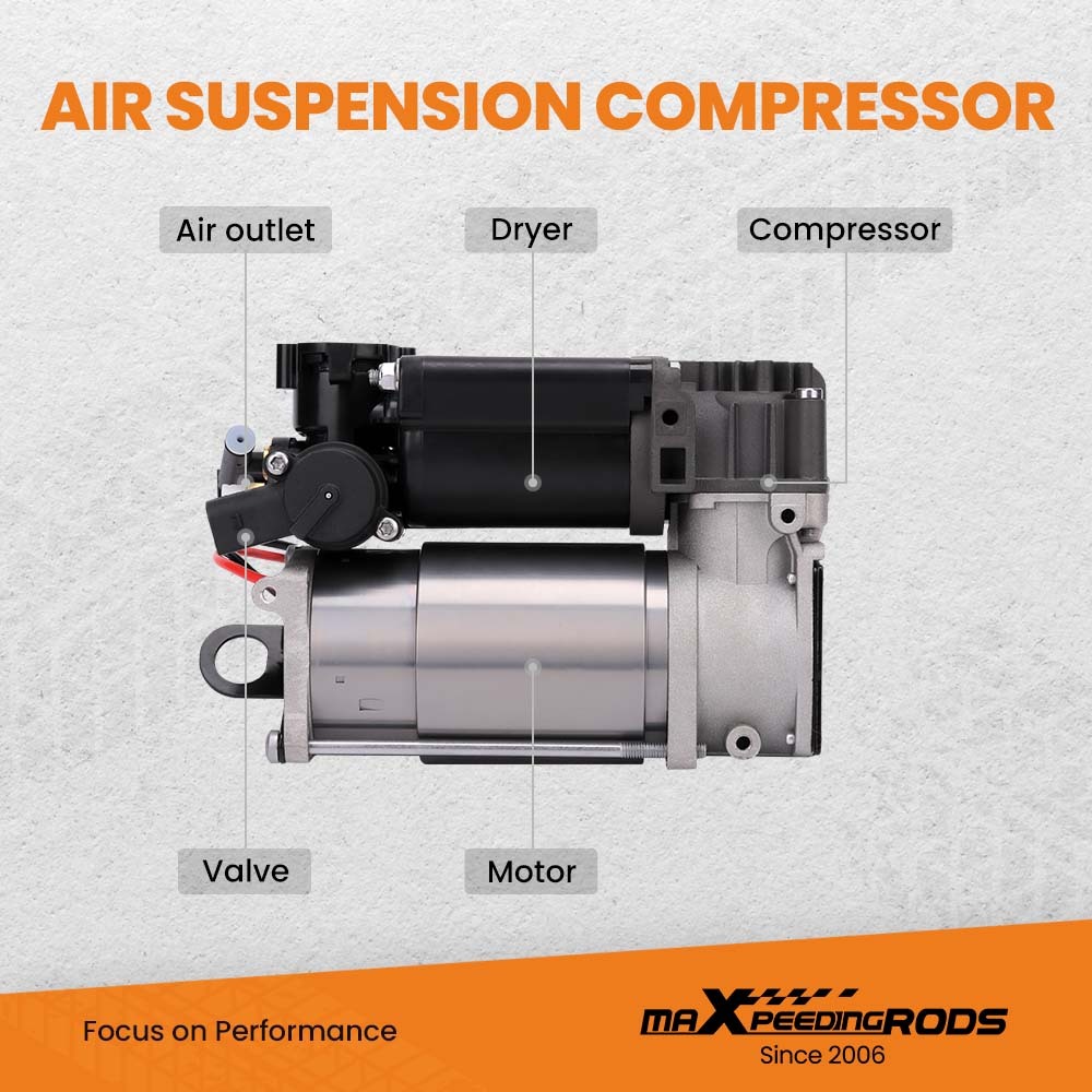 Air Suspension Compressor Inflatable Air Pump compatible for Jaguar X350, XJ6, XJ8, XJR