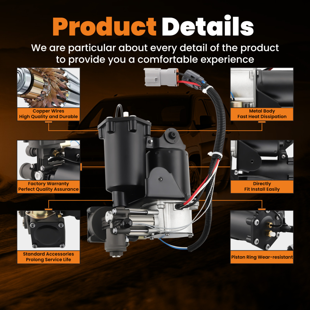 Pompe de compresseur d'air compatible pour Range Rover Sport  Discovery 3 LR023964 NEUF