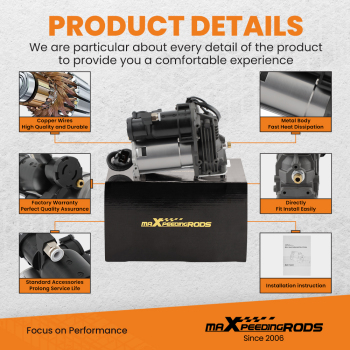 Compressore Sospensioni Pneumatiche compatibile per Land Rover Discovery MK3/4 Ride LR045251