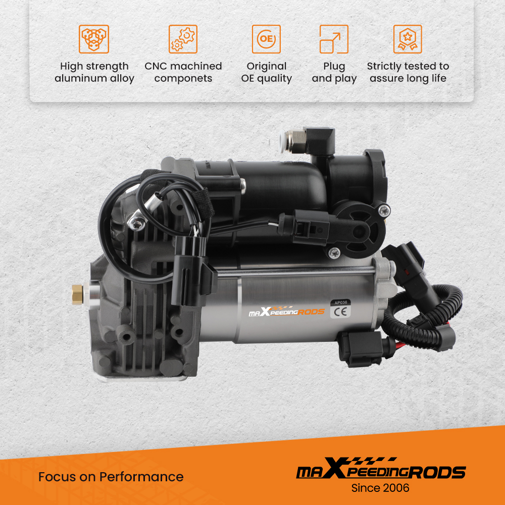 Air Suspension Compressor compatible pour Land Rover Range Rover Sport LR3 LR4 LR045251 Ride