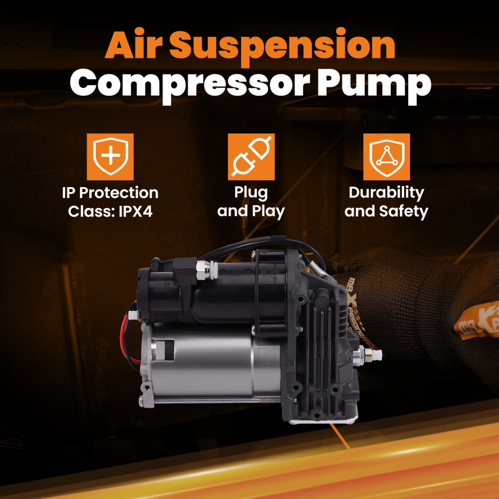 Air Compressor Pump LR072414 compatible for Land Rover Discovery 3 4 compatible for Range Rover Sport