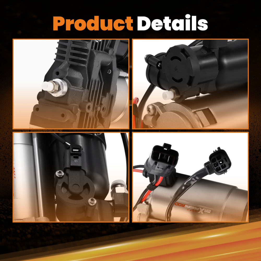 Air Compressor Pump LR072414 compatible for Land Rover Discovery 3 4 compatible for Range Rover Sport