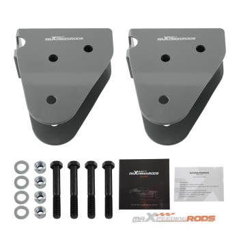 Radius Arm Drop 1-5 Extension Bracket Kit compatible for Ford F350 compatible for Super Duty 2005-16