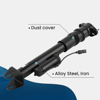 Airmatic luftfederbein Amortisseur Arrière 2pcs compatible pour Mercedes Classe M w164 x164