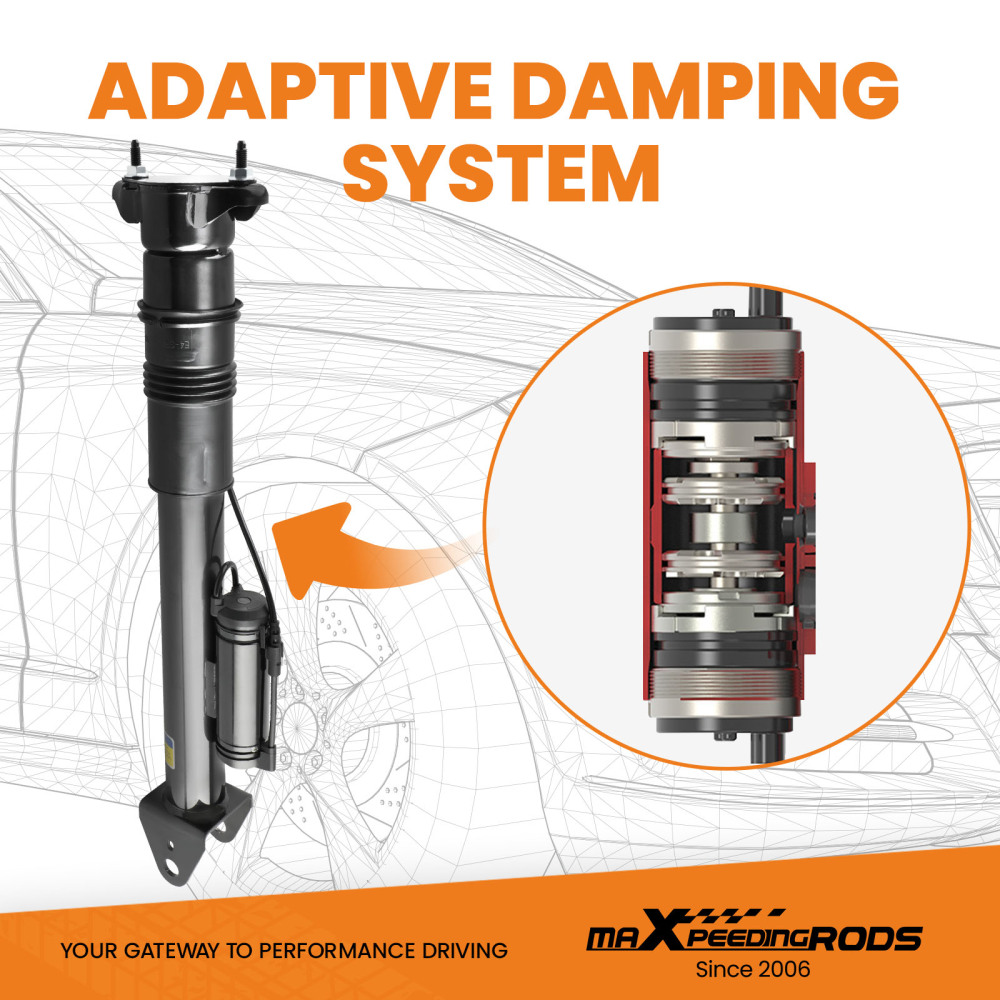 Airmatic POSTERIORE Sospensioni compatibile per MERCEDES GL Classe M x164 ML w164 1643203031
