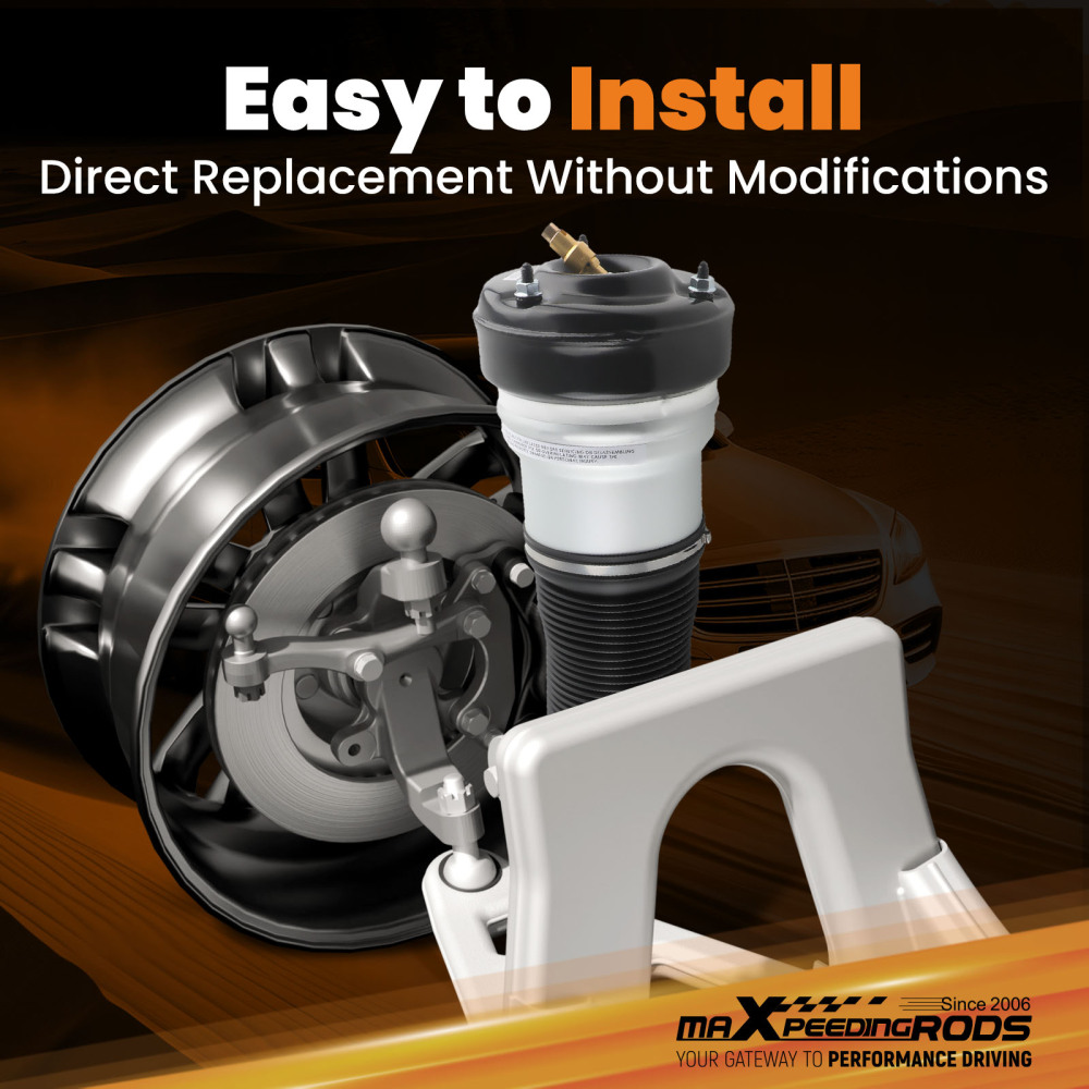 Air Suspension Strut compatible for Mercedes S Class W220 S350 S430 S500 4matic 2002-2005