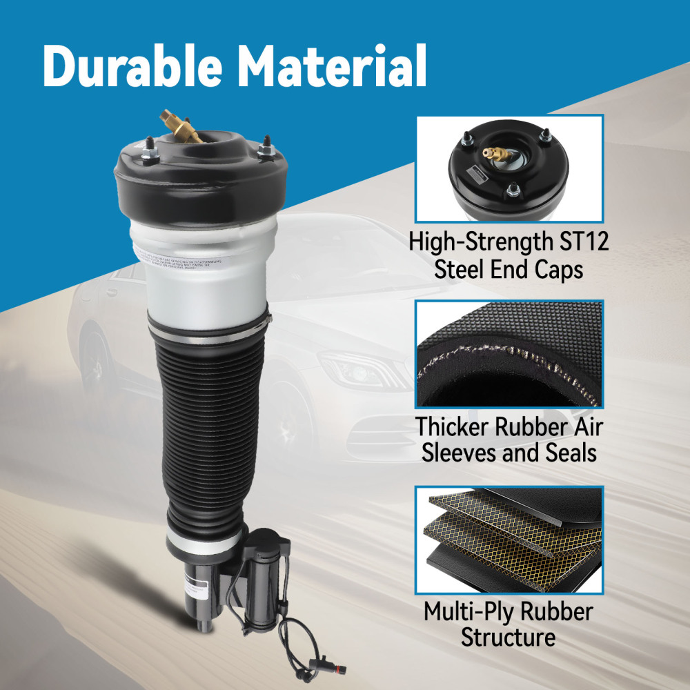 Air Suspension Strut compatible for Mercedes S Class W220 S350 S430 S500 4matic 2002-2005