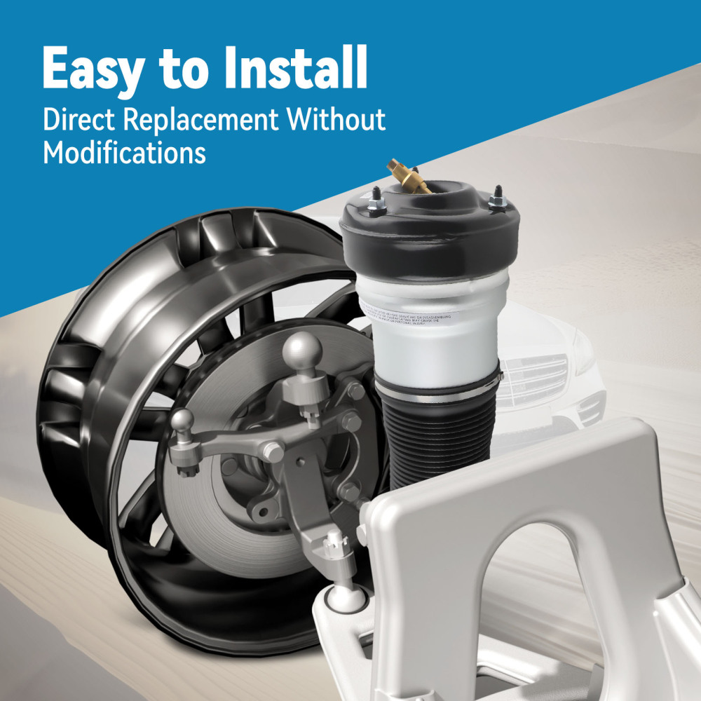 Air Suspension Strut compatible for Mercedes S Class W220 S350 S430 S500 4matic 2002-2005