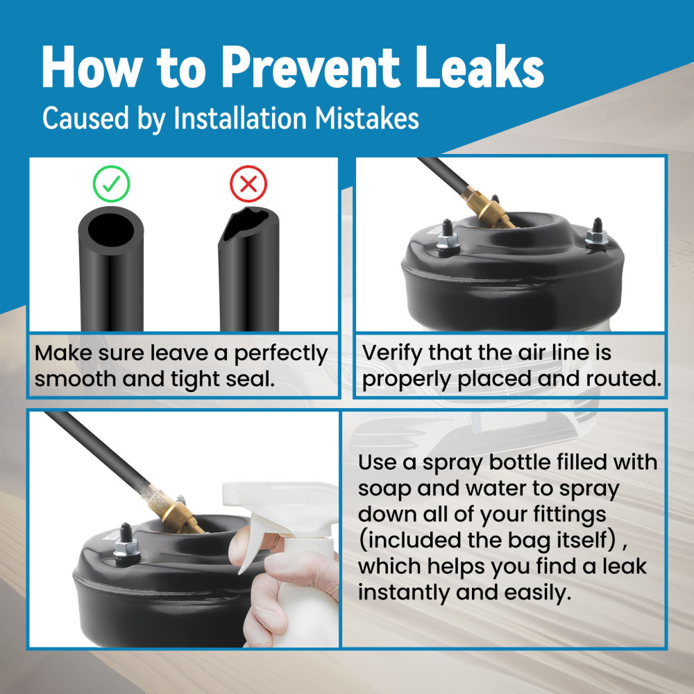 Air Suspension Strut compatible for Mercedes S Class W220 S350 S430 S500 4matic 2002-2005