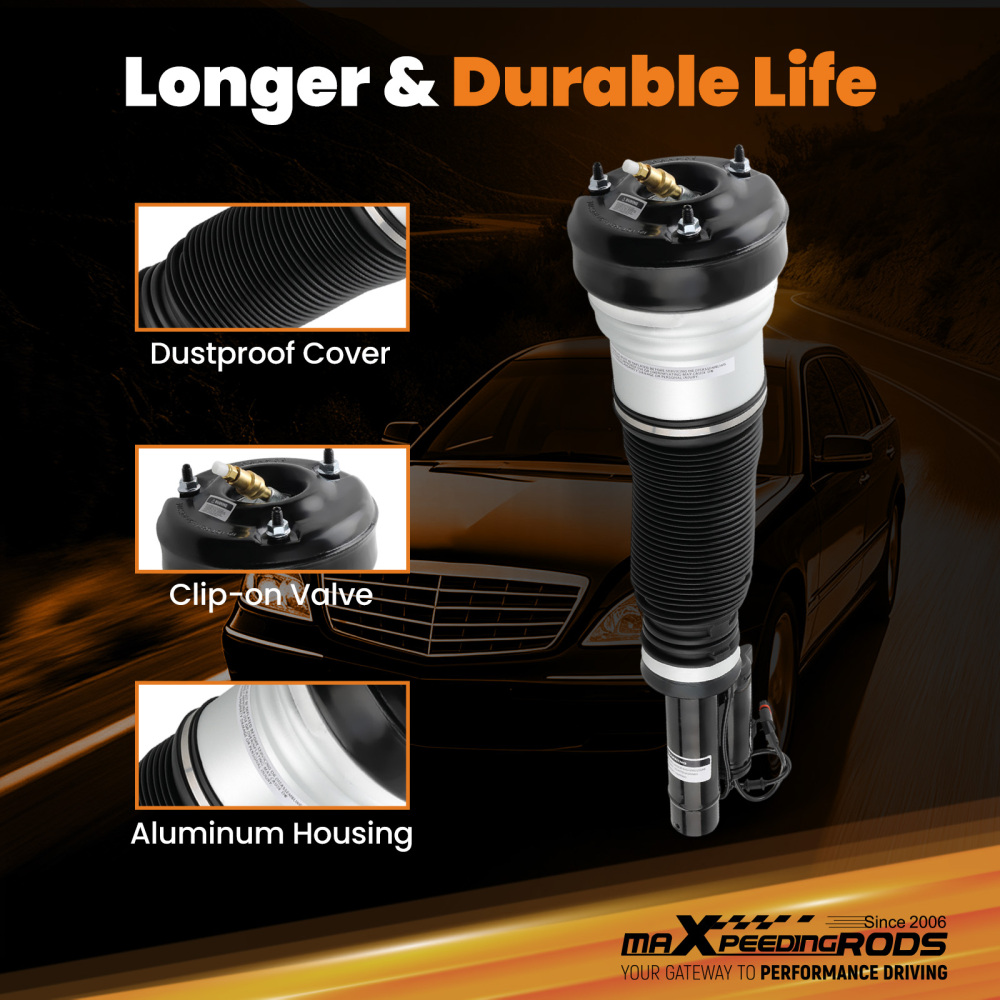 Ammortizzatori anteriori con sospensioni pneumatiche compatibile per MERCEDES W220 S430 S500 S600 2203205113