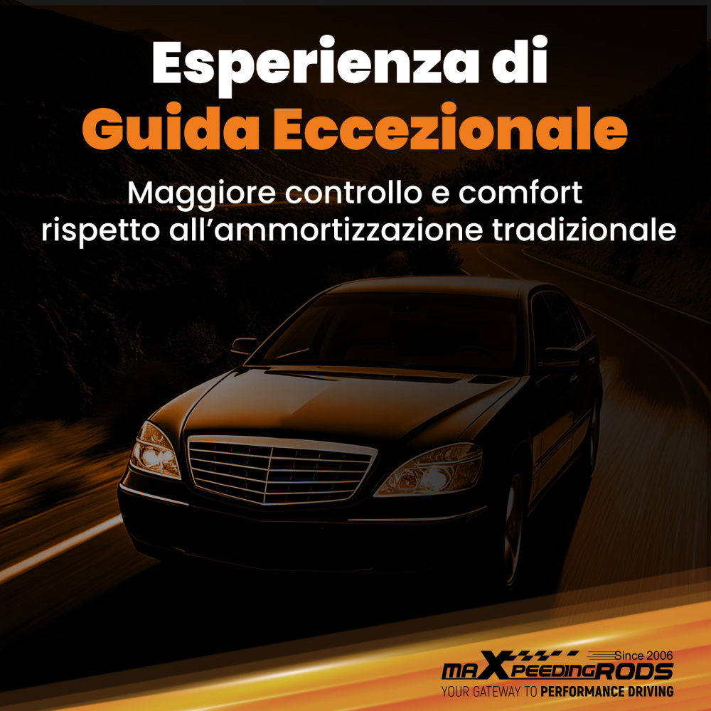 Ammortizzatori anteriori con sospensioni pneumatiche compatibile per MERCEDES W220 S430 S500 S600 2203205113