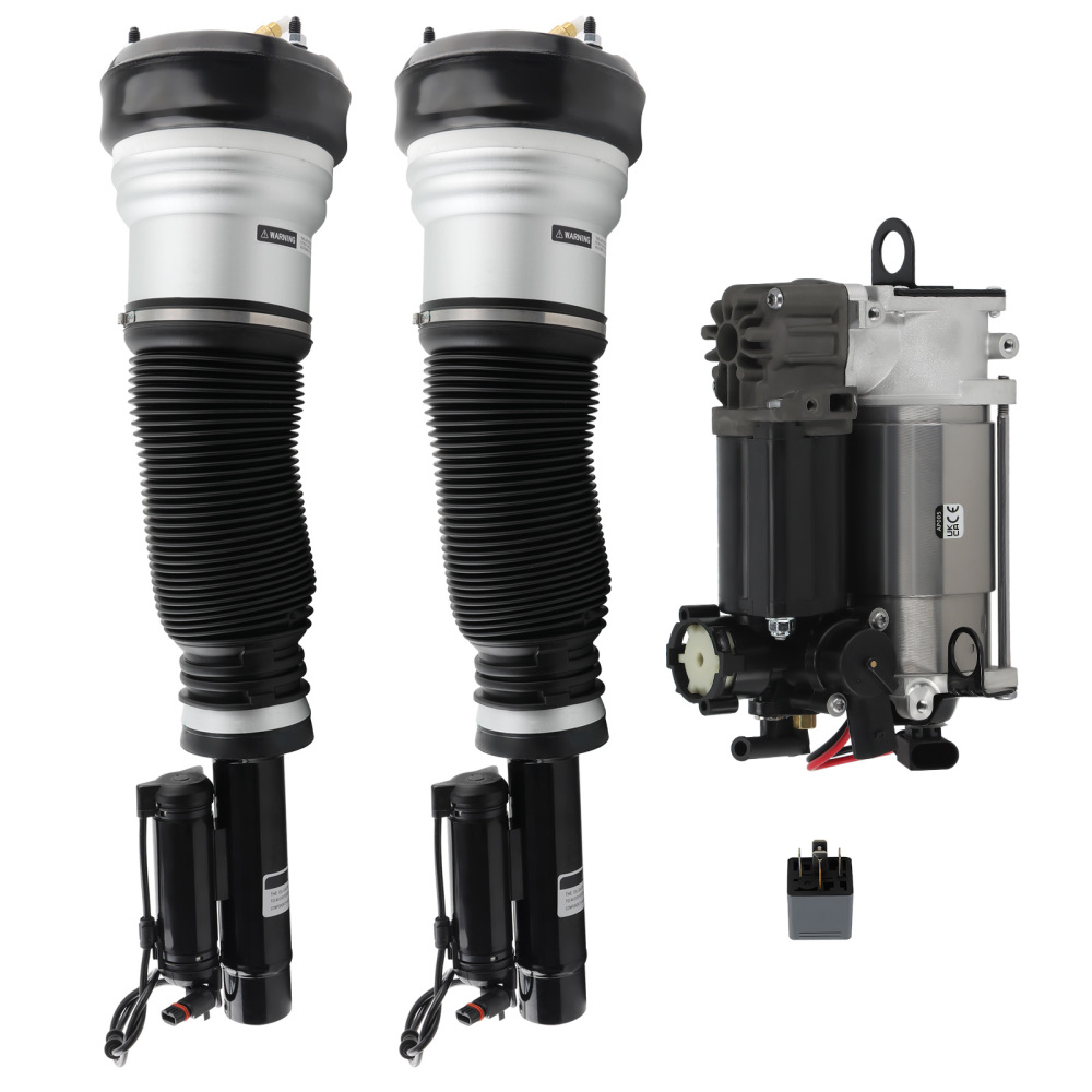 Pneumatique Amortisseur +compresseur compatible pour Mercedes W220 S Classe avant Garantie
