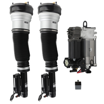Pneumatique Amortisseur +compresseur compatible pour Mercedes W220 S Classe avant Garantie