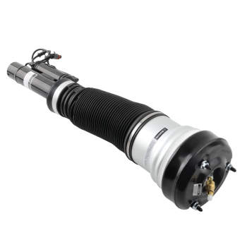 Front Pair Air Suspension Strut +Air Pump compatible for Mercedes S Class W220 1998-2005