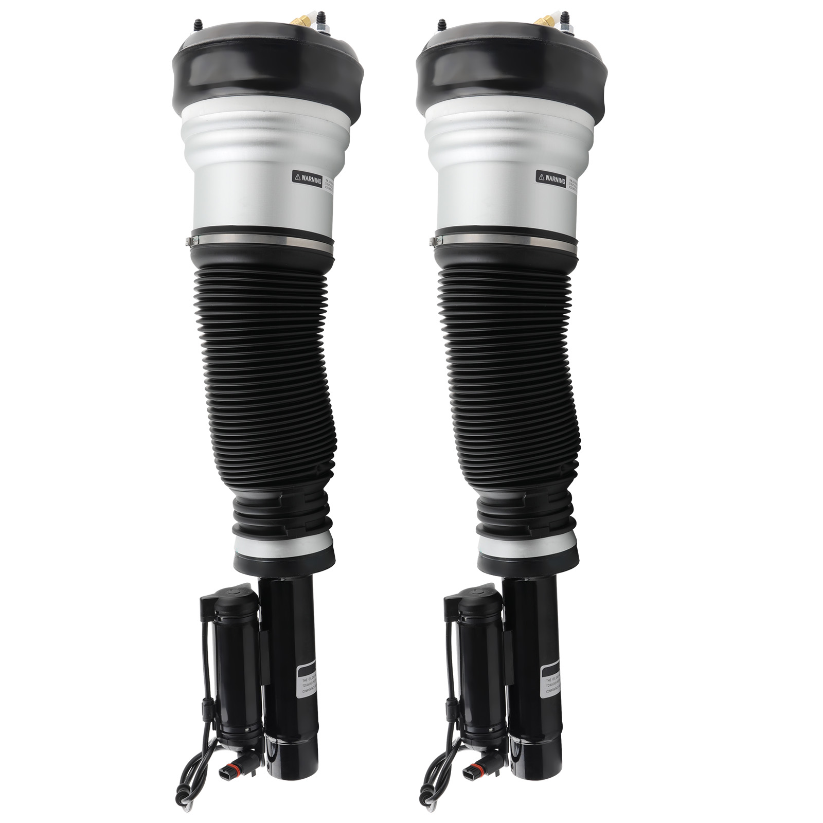 Pair Front Air Suspension Strut Shocks compatible for MERCEDES S
