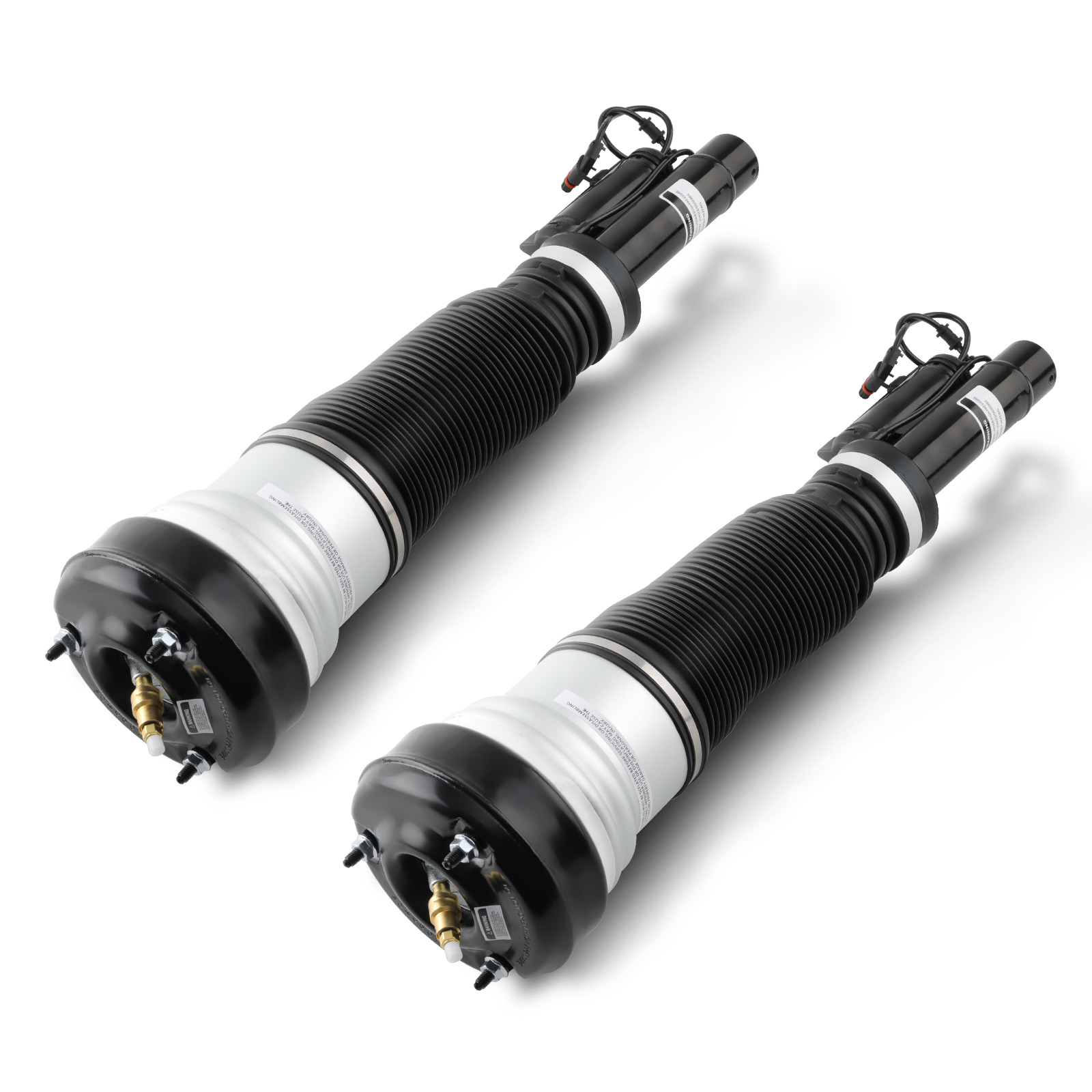 Pair Front Air Suspension Strut Shocks compatible for MERCEDES S