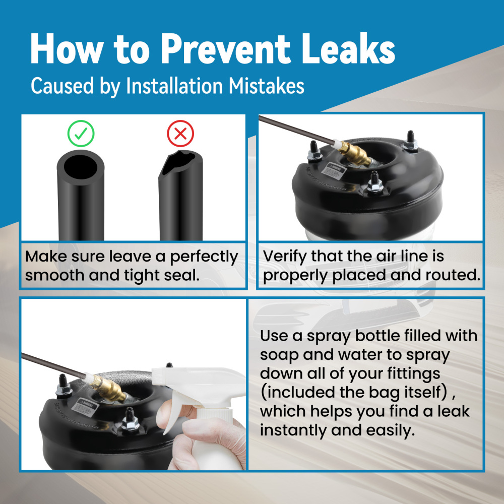 2x compatibile per Mercedes Classe S W220 Airmatic Shock Suspension Pneumatiche 2203202438