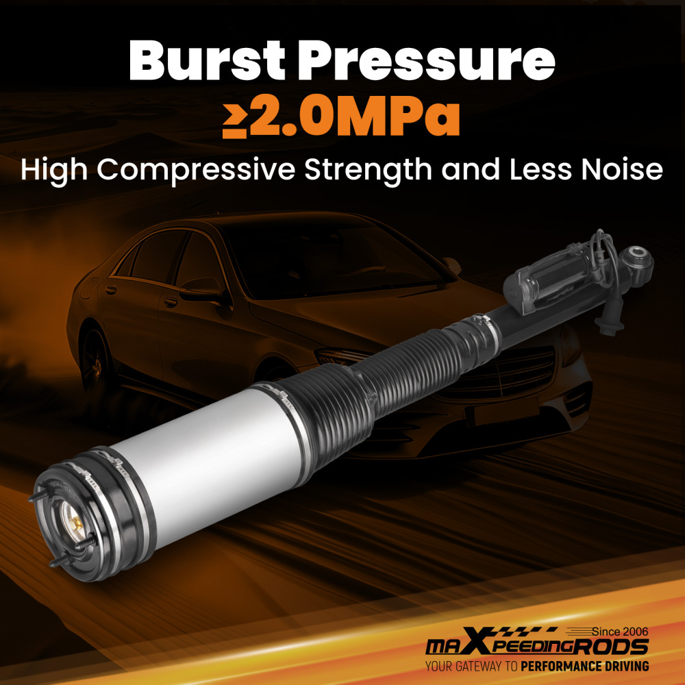 2x Rear Air Suspension Bags compatible for Mercedes-Benz S Class W220 S320/S430/S500/S600
