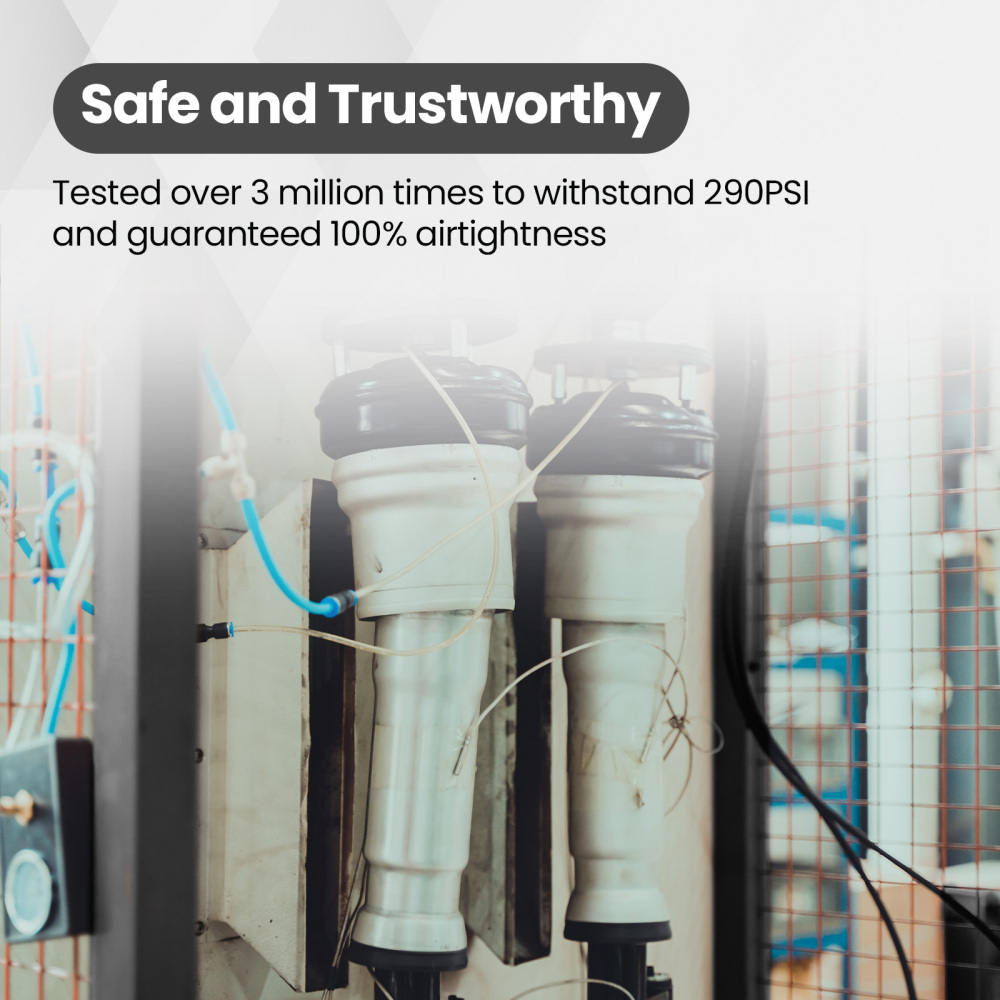 2x Rear Air Suspension Bags compatible for Mercedes-Benz S Class W220 S320/S430/S500/S600