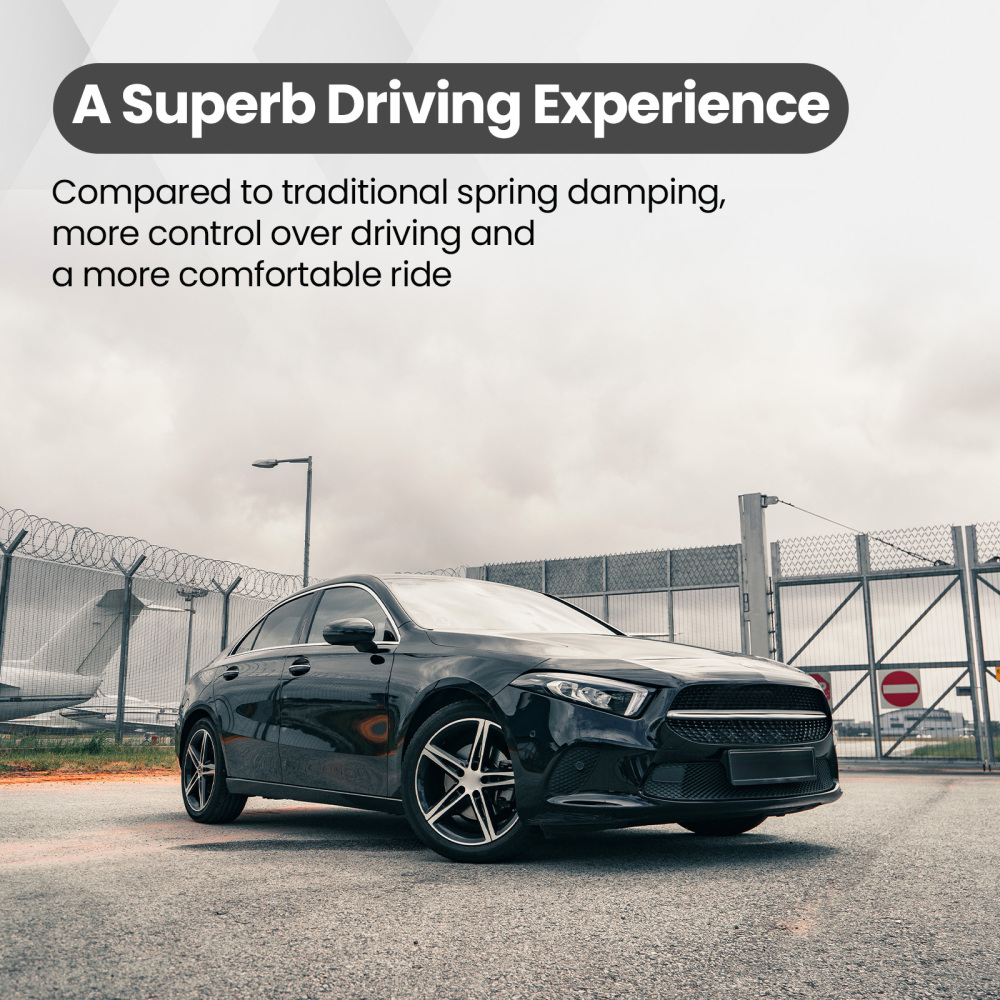 2x Rear Air Suspension Bags compatible for Mercedes-Benz S Class W220 S320/S430/S500/S600