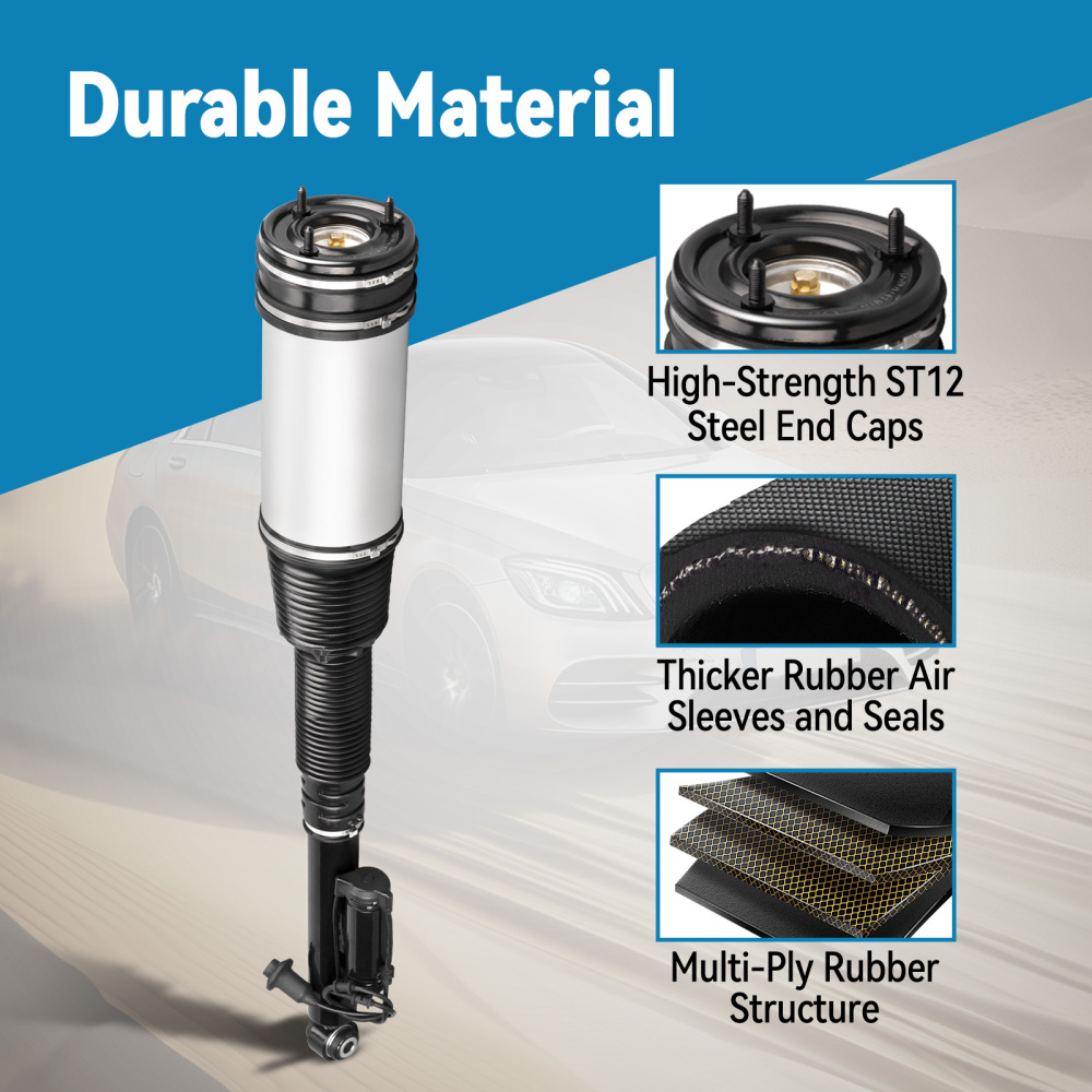 2x Rear Air Suspension Bags compatible for Mercedes-Benz S Class W220 S320/S430/S500/S600