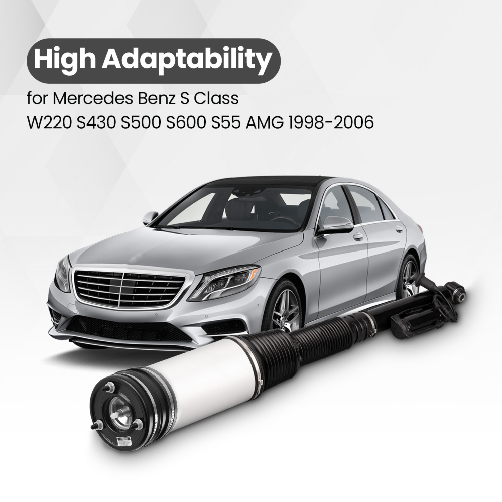 2x ARIA AMMORTIZZATORE MOLLA posteriore compatibile per Mercedes Benz Classe S w220 1998-05