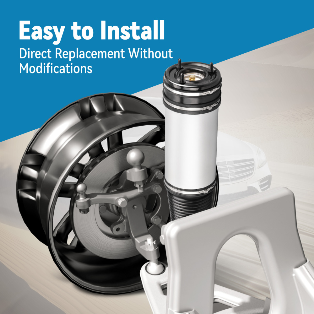 2x Rear Air Suspension Struts Shock compatible for Mercedes S Class W220 S430 2203205013